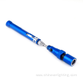 Mini Magnetic 3 LED Flashlight Telescopic Work Light